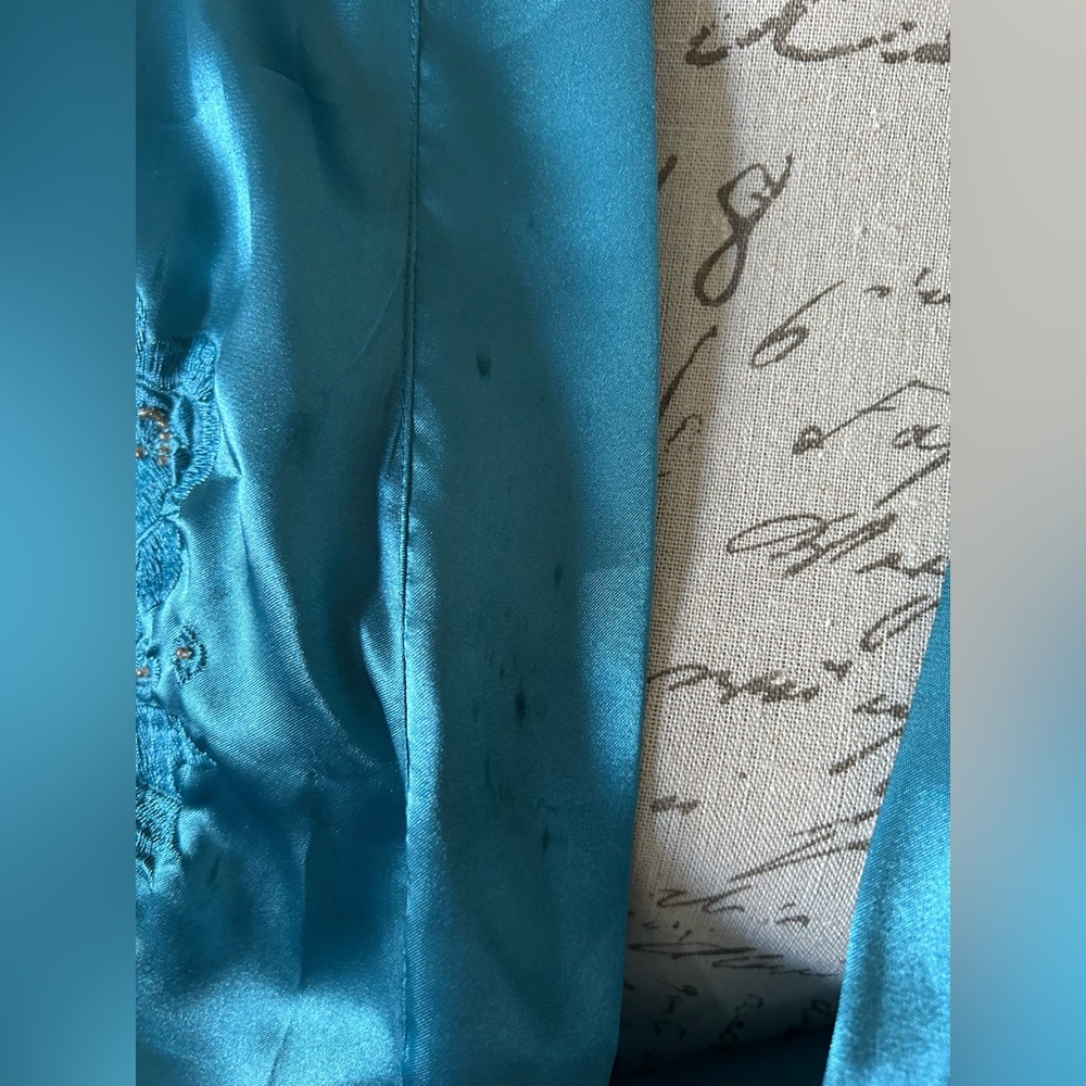 Jessica Brand Blue Robe - Picture 15 of 15